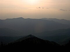 View from Mt. Craig in the Black Mountains