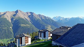 The Bättlihorn seen from the Bettmeralp