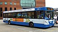 English: Metrobus 366 (Y366 HMY), a Dennis Dart SLF/Caetano Nimbus, in Redhill bus station, on route 435. It is stopped at Stand A.