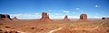 Monument Valley, à la frontière entre l'Arizona et l'Utah