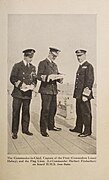 Admiral John Jellicoe, Cmde Lionel Halsey, and Lt Cdr Herbert Fitzherbert.jpg