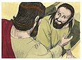 Luke 05:24 Jesus heals a paralytic