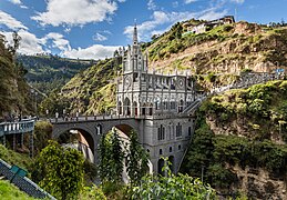 Las Lajas Sanctuary, municipality of Ipiales, Colombia.