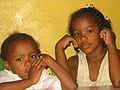 Girls from Santo Domingo de Guzmán