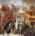 Mercato Vecchio by Giovanni Stradano