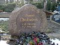 Grabstein Chodowieckis auf dem Friedhof der französisch-reformierten Gemeinde in Berlin