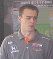 Bertrand Baguette, opening weekend autograph session for the Indianapolis 500, Castleton Square Mall, Indianapolis, Indiana.