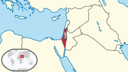 Map of Israel