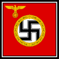 Flagge des Reichsprotektors in Böhmen und Mähren (1944-1945) (Flag of the Reichsprotektor in Bohemia and Moravia (1944-1945))