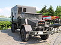 Pershing 1a Programmer Test Station and Power Station on MAN 630L2A truck