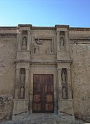 Iglesia de la Asunción, detalle de la puerta