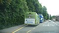 English: The rear of Metrobus 372 (Y372 HMY), a Dennis Dart SLF/Caetano Nimbus, in Godshill, Surrey.