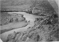 Jonction des groupes mobiles de Meknès et de Bou-Denid sur la Haute Moulouya - Assaka-n-Tebaïrt - Médiathèque de l'architecture et du patrimoine - AP62T128127.jpg