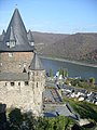 Terrace overlooking the Rhine