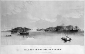 Islands in the Bay of Panama. Belonging to the Panama Railroad and Pacific Mail Steamship Co LCCN2003664970.tif