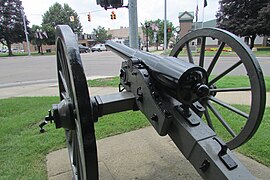 US civil war cannon