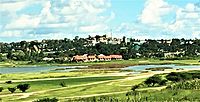 The Singida town by the lakes, Singida region, Tanzania. The photo was taken by Prof. Chen Hualin.