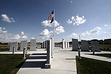 War memorial, O'Fallon, Illinois.JPG