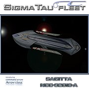 SAGITTA NCC-92018-A, Arrow class, head arrow, command starship Arrow class