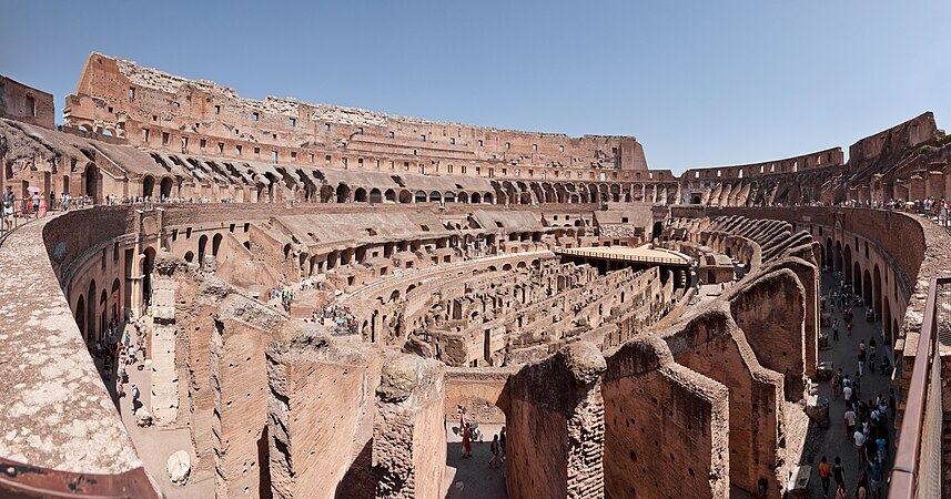 (2 April 2012) Colosseo di Roma panoramic by Paolo Costa Baldi