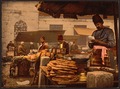 Constantinople street market, 1890s