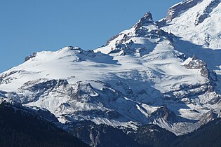 Little Tahoma Peak and Fryingpan Glacier from the northeast