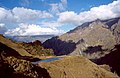 English: Landscape with high mountains Español: Paisaje de alta montaña