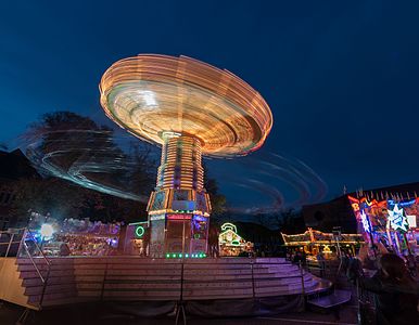 Dülmen, Viktorkirmes auf dem Overbergplatz (2014)