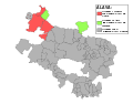 Areas with 'Foral Law' in Álava province.