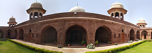 Panoramic view of tomb interior complex showing tomb and gallery.jpg