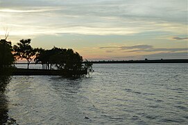 Por do sol entre Brasil e Argentina.JPG