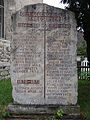 English: War memorial in Ammerbach, Jena, Thuringia, Germany