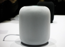 An Apple HomePod speaker .png