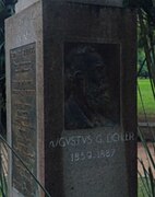 Busto de von Martius (Jardim Botânico, cidade do Rio de Janeiro, Brasil) August Wilhelm Eichler.jpg
