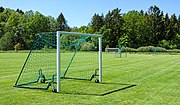 Thumbnail for File:Soccer goals in the south field in Brastad 3.jpg