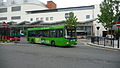 English: Arriva The Shires 3703 (KE55 CKP), a VDL SB120/Wright Cadet, leaving High Wycombe bus station into Bridge Street, High Wycombe, Buckinghamshire, on park and ride service 100.