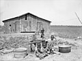 Children of sharecropper, near West Memphis, Arkansas, 1935