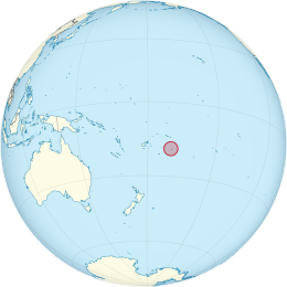 Mapa Niue