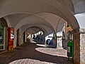 A typical arcade in South Tyrol