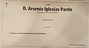 Thumbnail for File:Necrolóxica Arsenio Iglesias en La Voz de Galicia 4.jpg