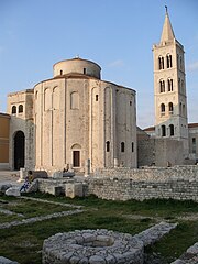 English: St. Donat's Church and Roman Forum