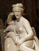 Antonio canova, Paolina Borghese come Venere vincitrice, 1804-08, 05.jpg