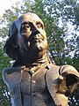 Keys To Community (2007), a 9-foot bronze bust by James Peniston in Philadelphia