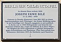 Joseph Bilé, Bülowstraße 39, Schöneberg