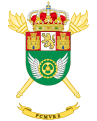 Coat of arms of the 2nd Wheeled Vehicles Maintenance Park and Center (Spanish Army)