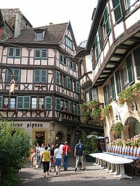 Colmar - View of the old city