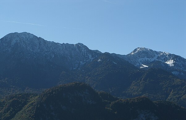 von Nordosten mit Zwischenherzog und Heimgarten