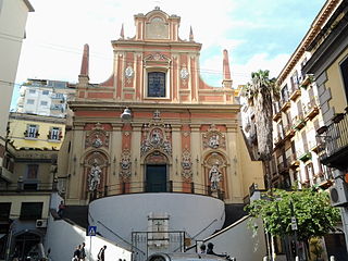 Santa Teresa a Chiaia, facciata (Category:Santa Teresa a Chiaia).