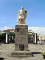 Statue of Gonçalo Velho Cabral, Portuguese monk