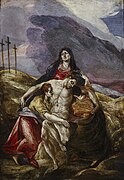 El Greco, Pietà, 1571-76